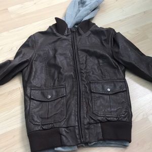 Double layered obey jacket